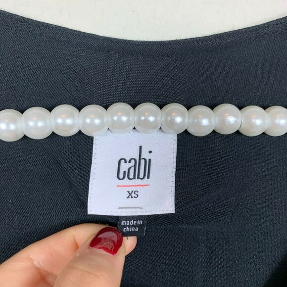 Cabi Beyond Tee Multiway Drape black xs #3243‎ - Picture 4 of 7